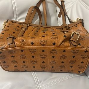 MCM Visetos shoulder bag